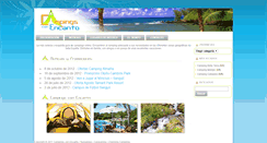 Desktop Screenshot of campingsconencanto.net